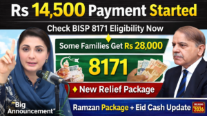 BISP 8171 New Update 2026 14500 Payment Started 28000 Good News for Beneficiaries